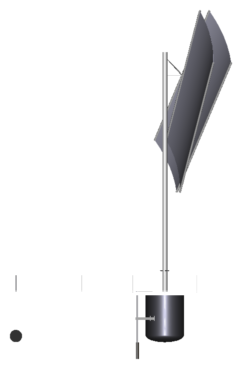 SolarProa_RP2_CloseHaulReefed_Front